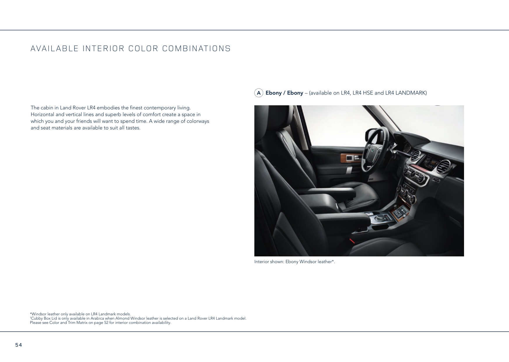 2016 Land Rover LR4 Brochure Page 9